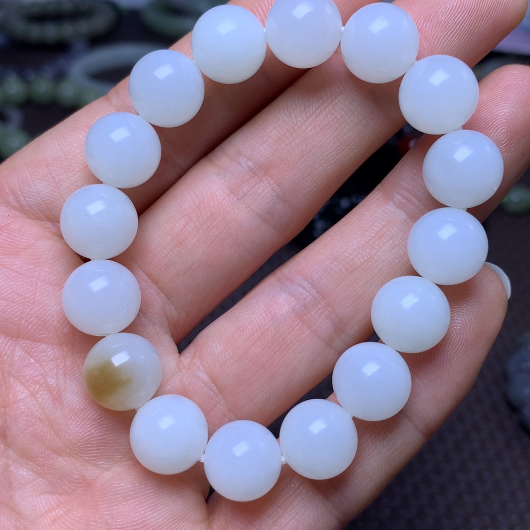 未镶嵌手串和田玉