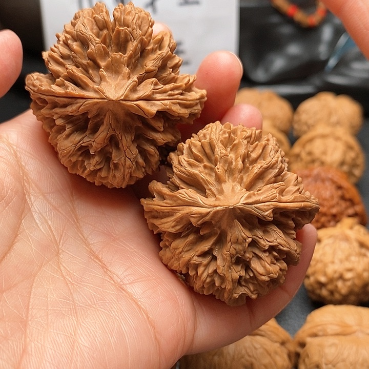 文玩核桃吊坠H***华花王45尺