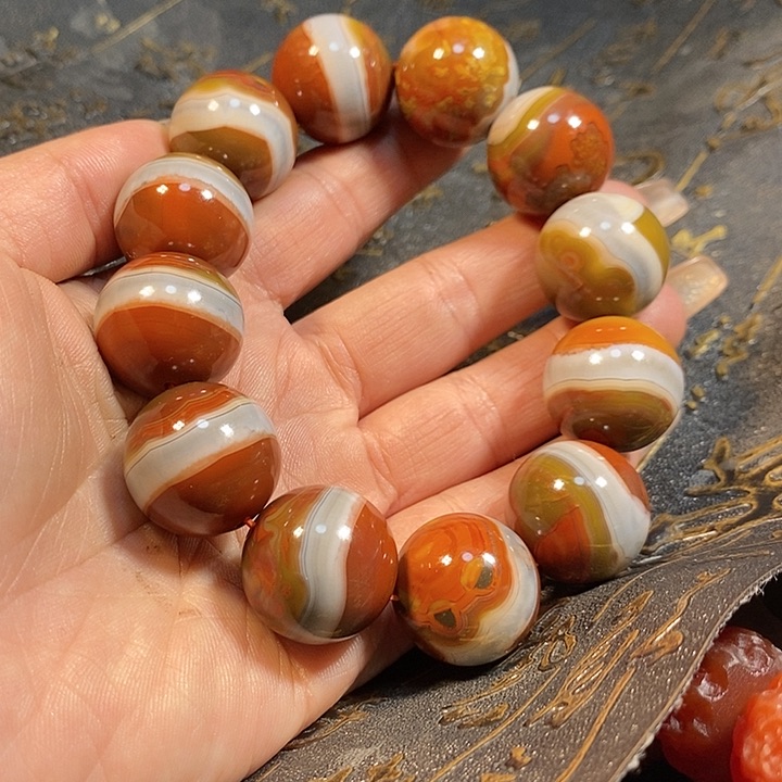 玛瑙/玉髓手链未镶嵌维*