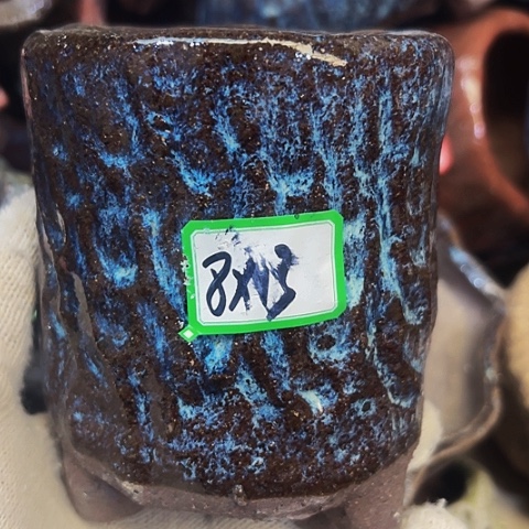 红陶粗陶花盆手工