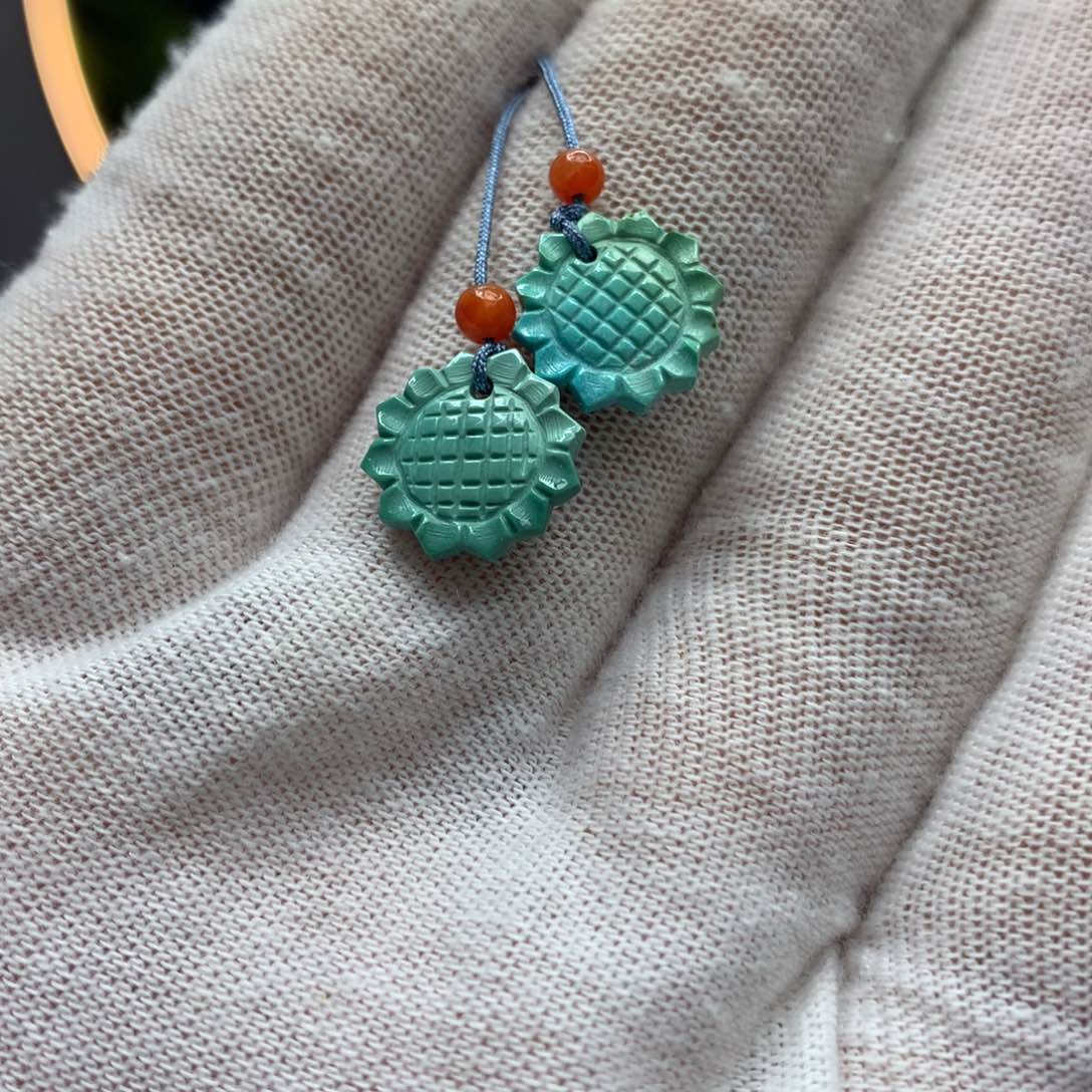 绿松石挂件未镶嵌