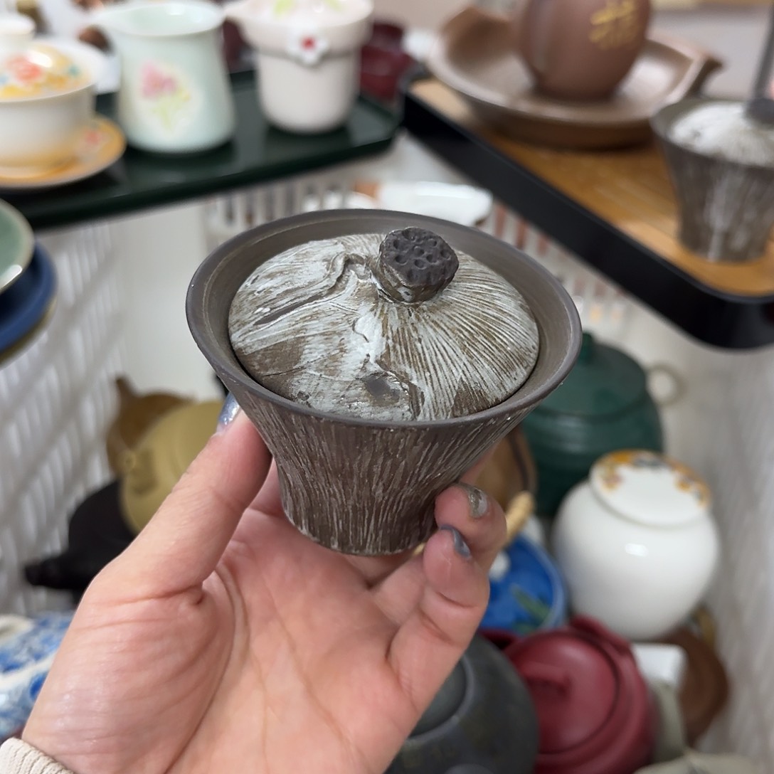 微瑕陶瓷茶具茶杯茶壶