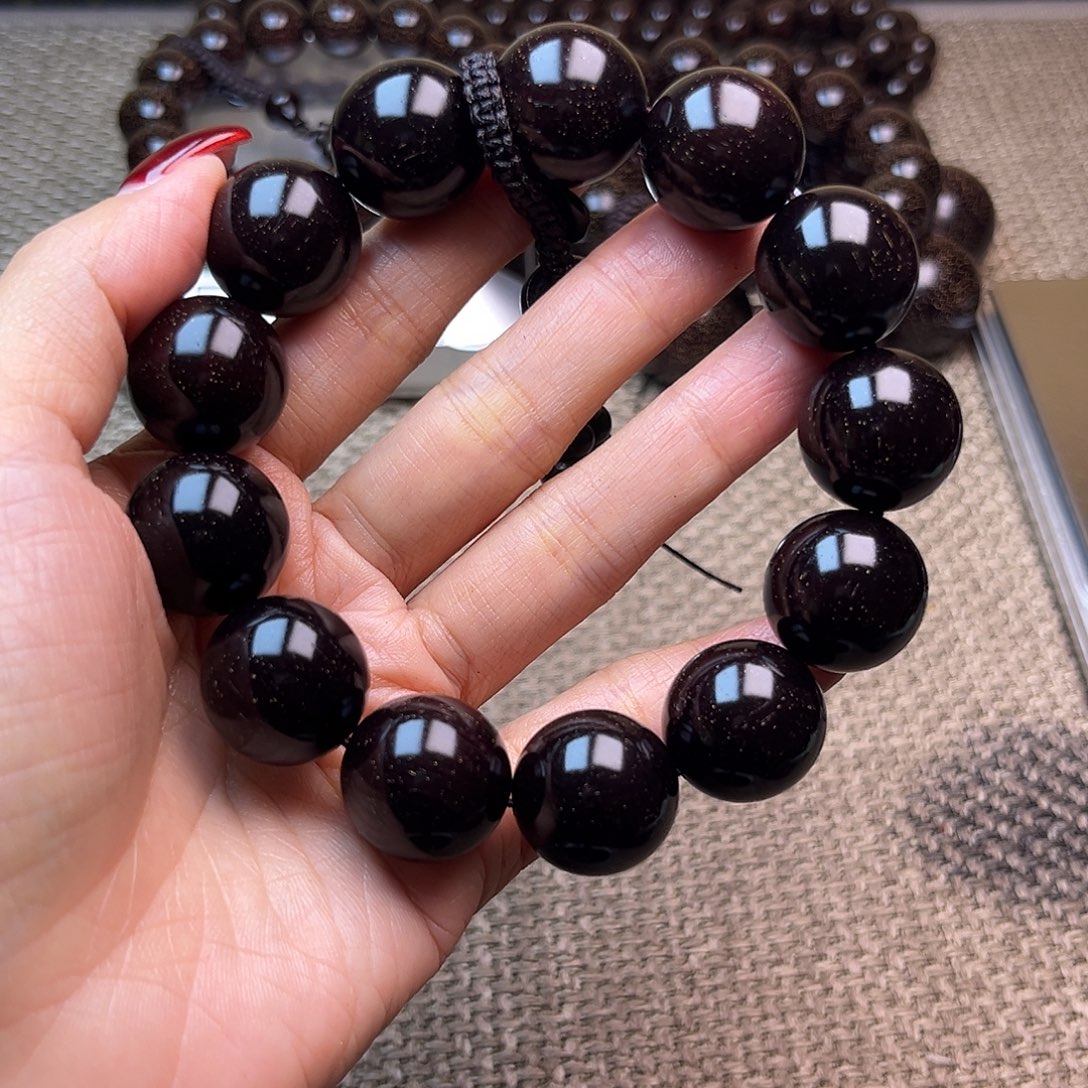 檀香紫檀（小叶紫檀）1.8 13颗带星