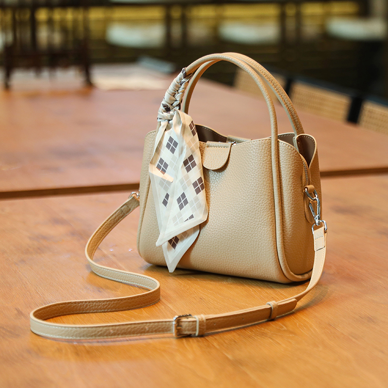 【MUEKA/茉妮卡】菜篮子手提包2025新款韩版轻奢时尚百搭单肩斜挎包