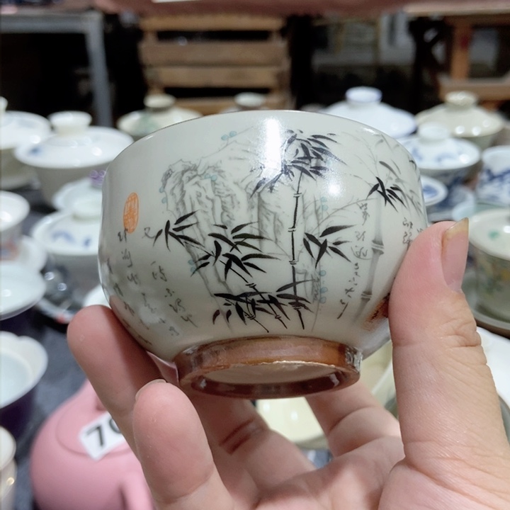 摆件茶具微瑕，介意勿拍