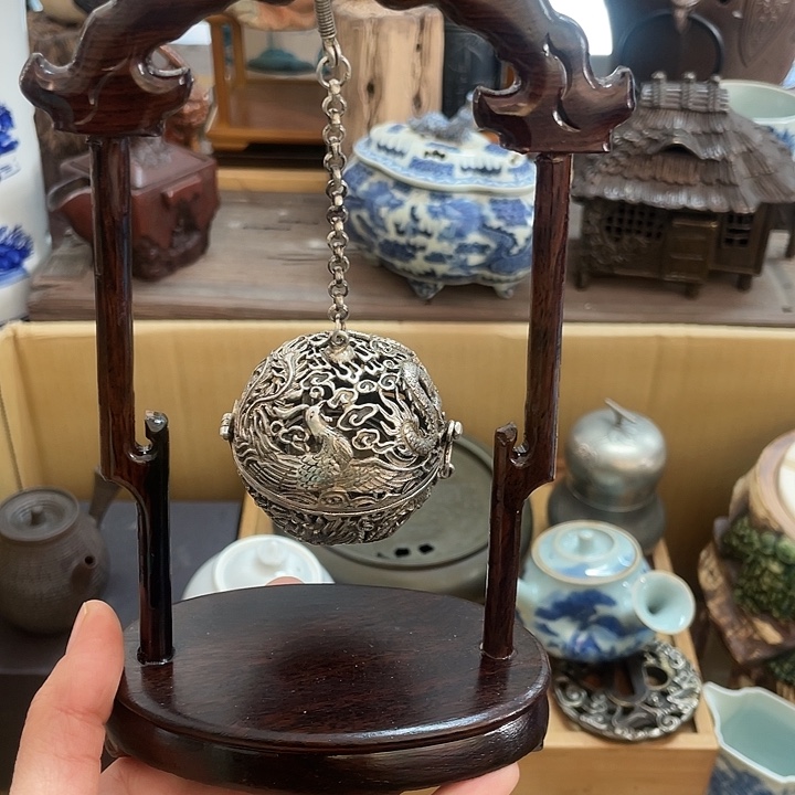 铜中古工艺品摆件