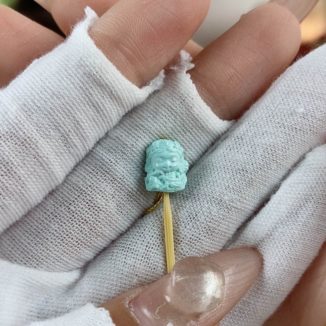 绿松石珠宝奇石未镶嵌