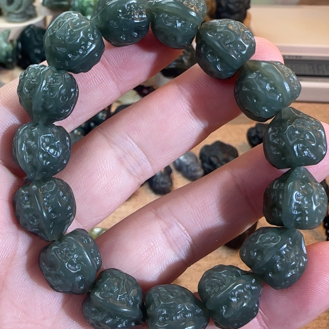 曉***東和田玉未镶嵌挂件