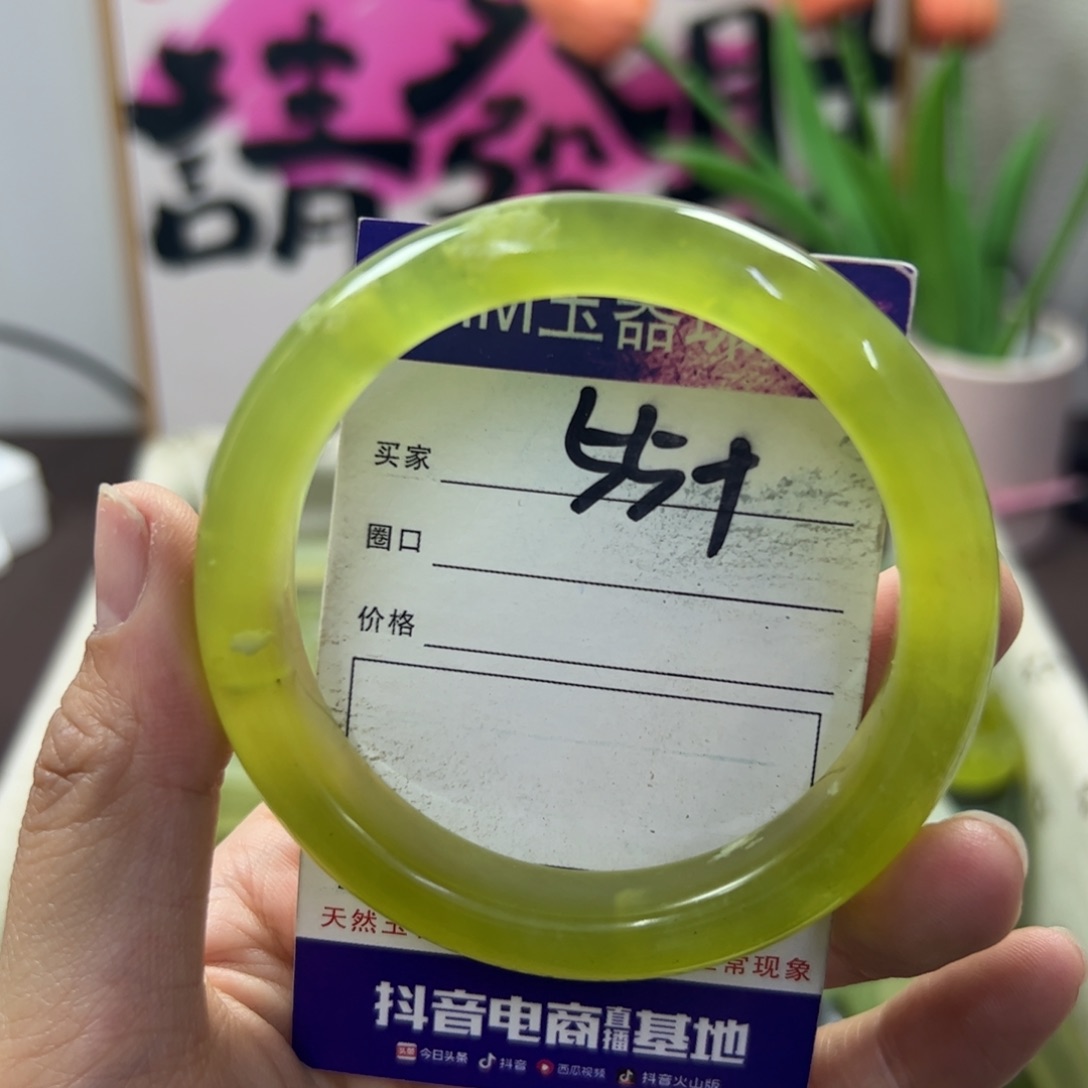 蛇纹石玉手镯未镶嵌151