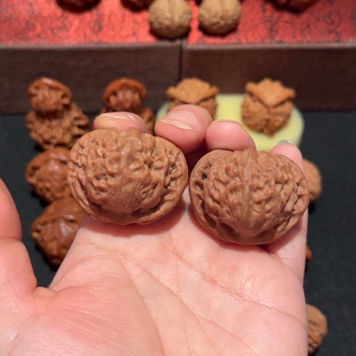 吊坠文玩核桃玉玺宫灯