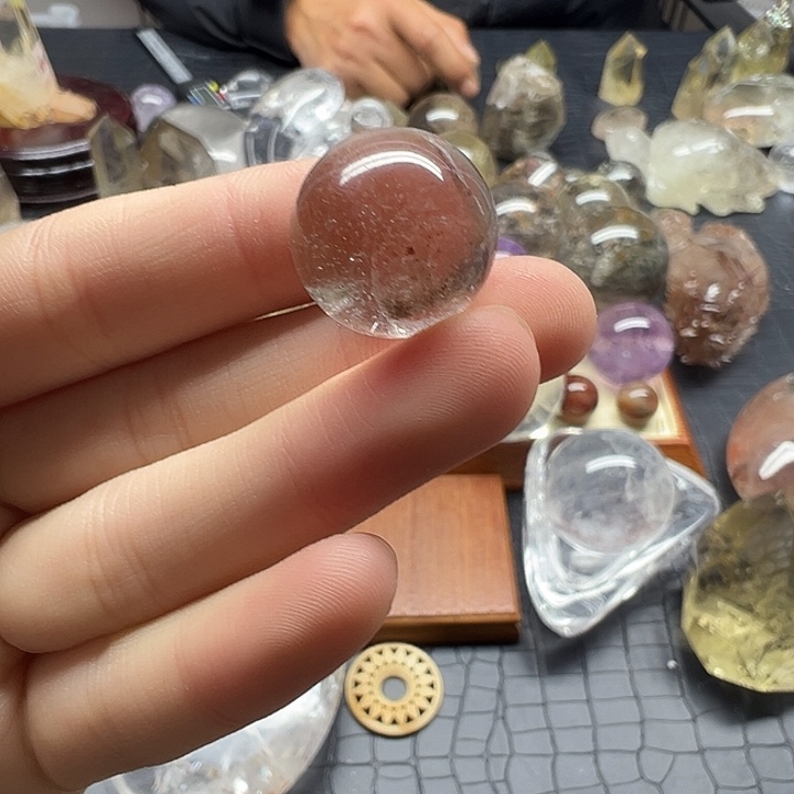 未镶嵌水晶珠宝半成品327水晶