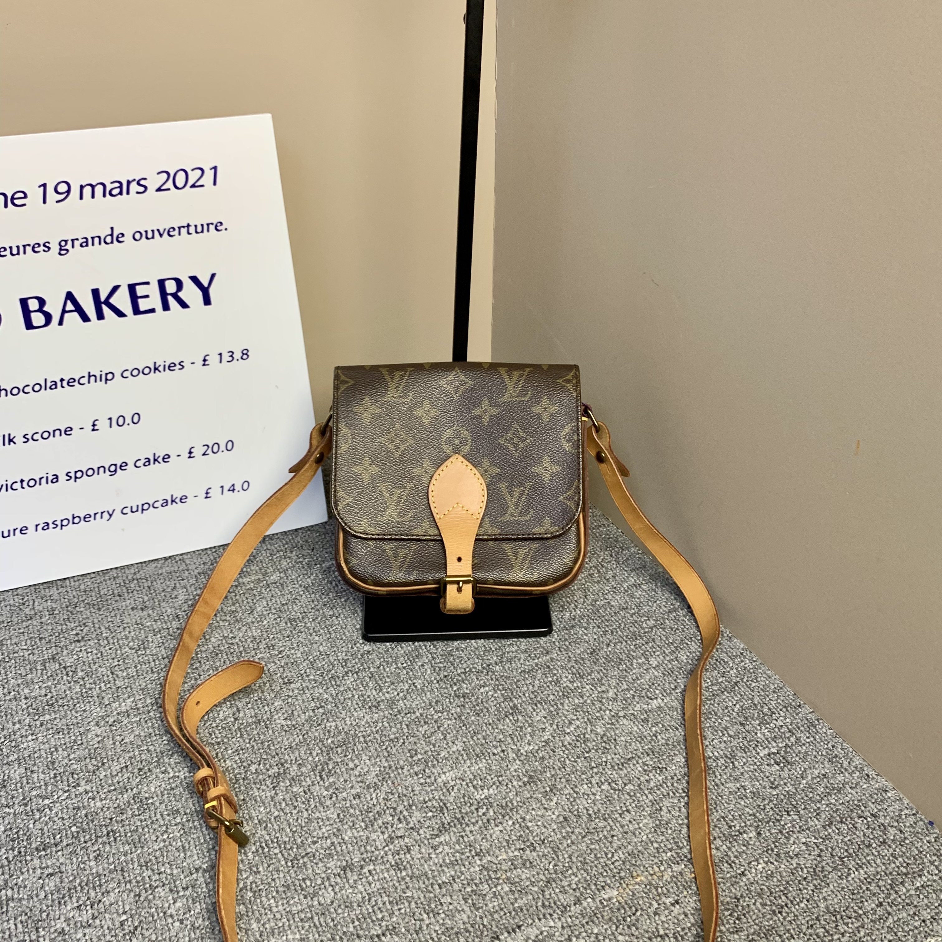 95新 LouisVuitton/路易威登 LV中古小号马鞍包斜挎包