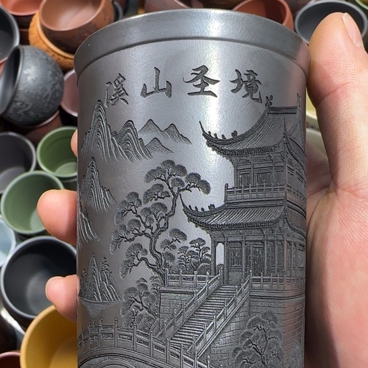 茶杯紫砂全手工制作工艺