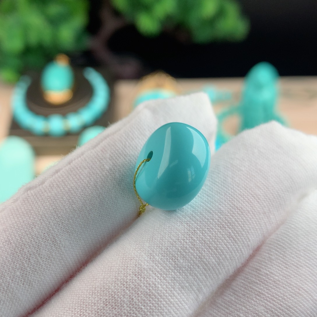 【闪购商品】绿松石配珠卡15.3未镶嵌