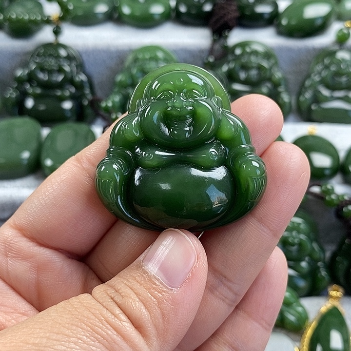 和田玉（碧玉）未镶嵌颈饰40
