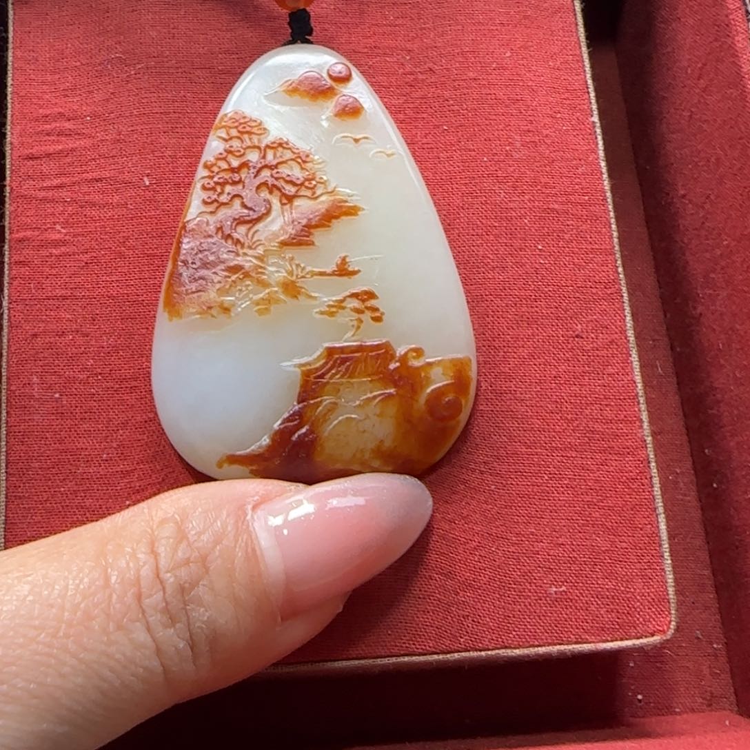 和田玉挂件未镶嵌