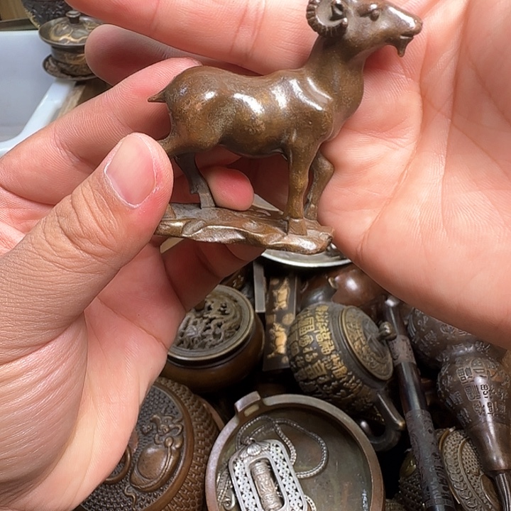 铜器办公室茶室摆件