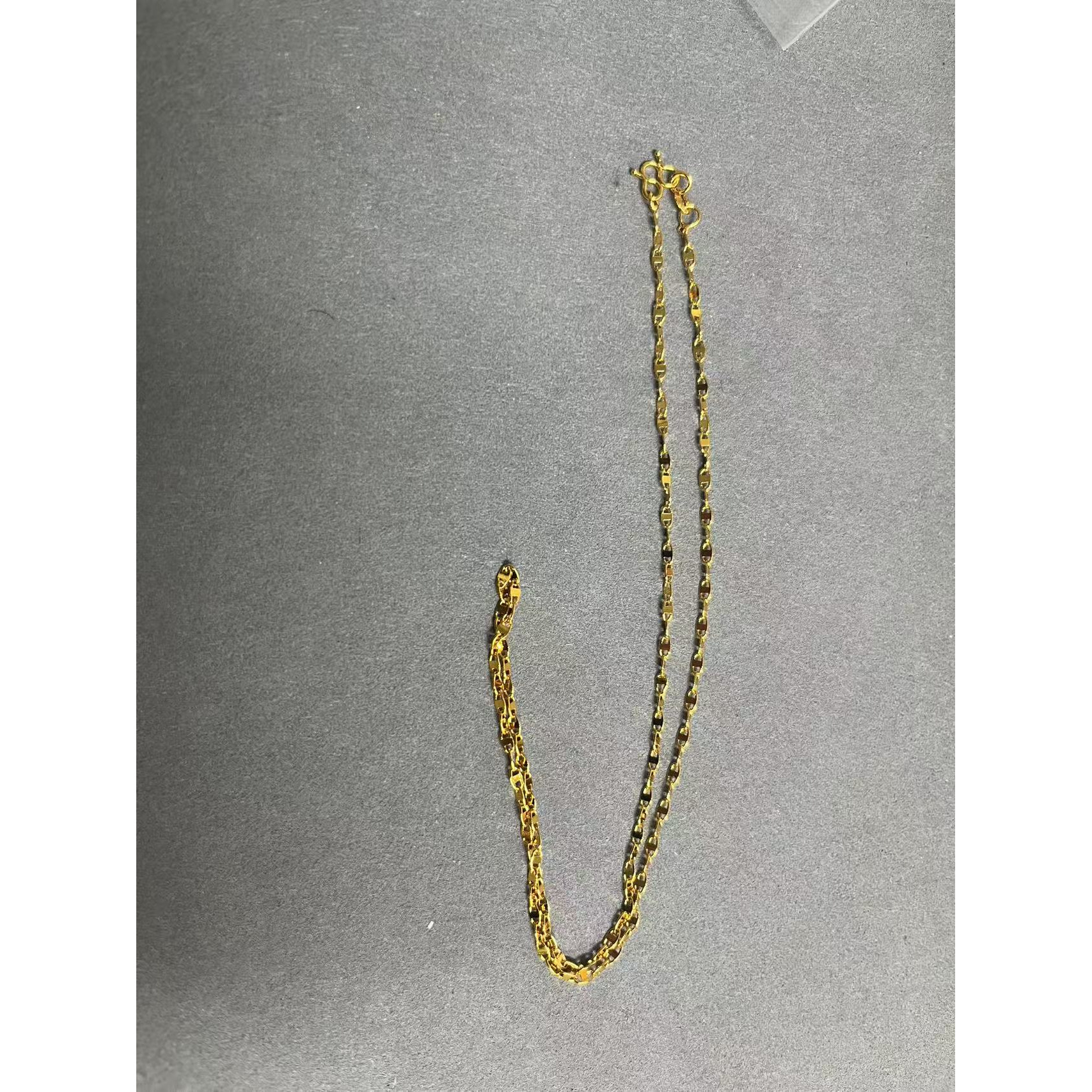  经典流行百搭爆闪项链A530