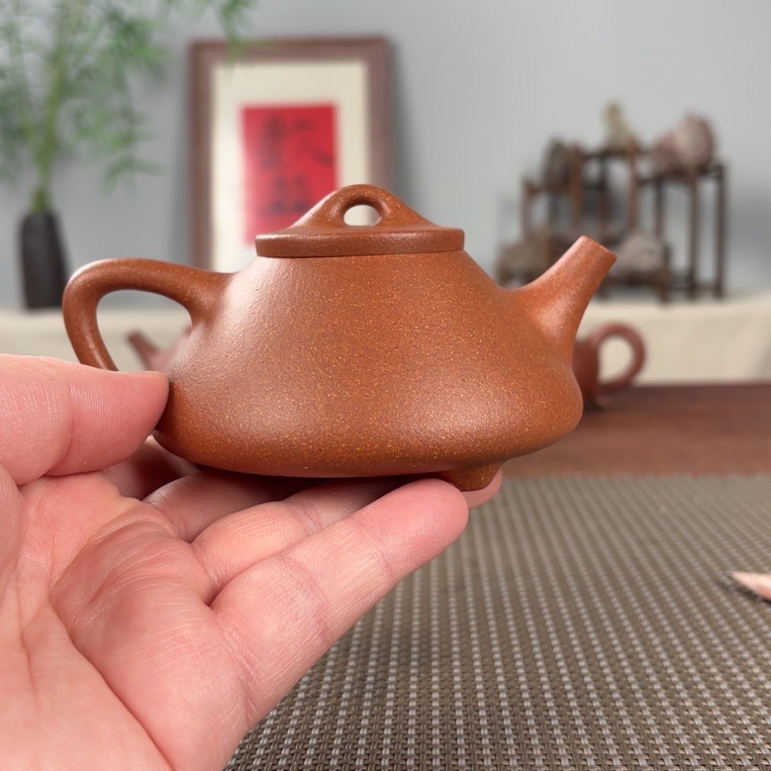 紫砂茶壶黄龙山原矿紫砂壶200