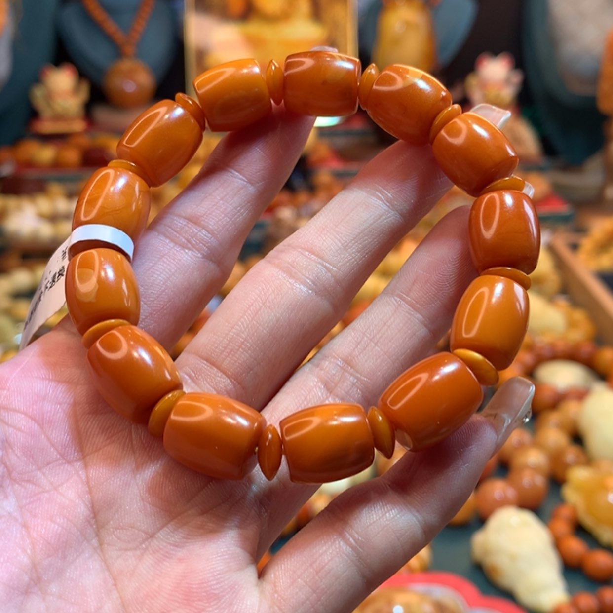 【闪购商品】未镶嵌琥珀手链蜜蜡