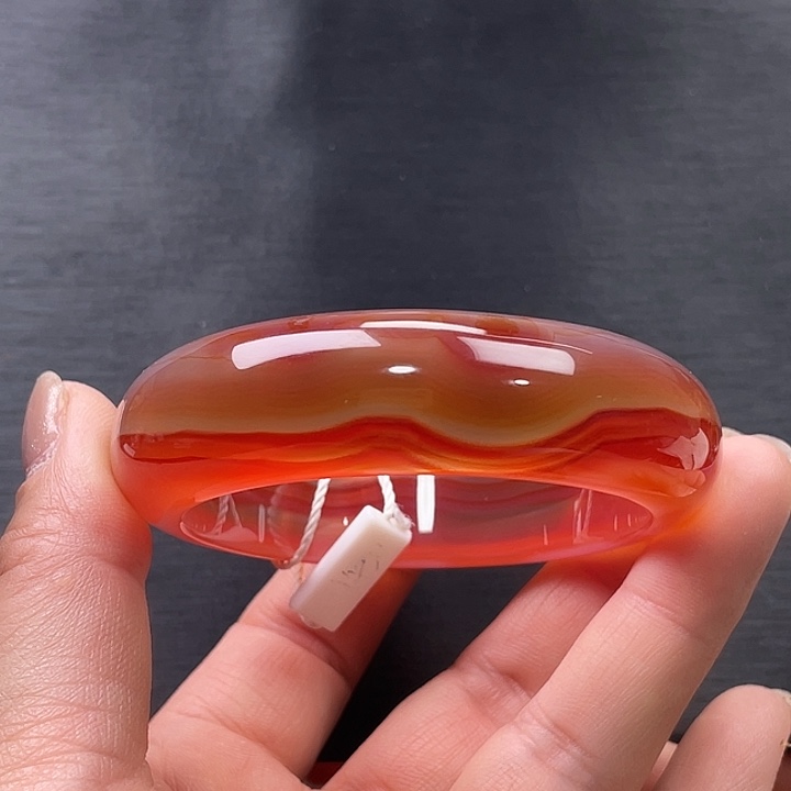 玛瑙/玉髓未镶嵌手镯55.4