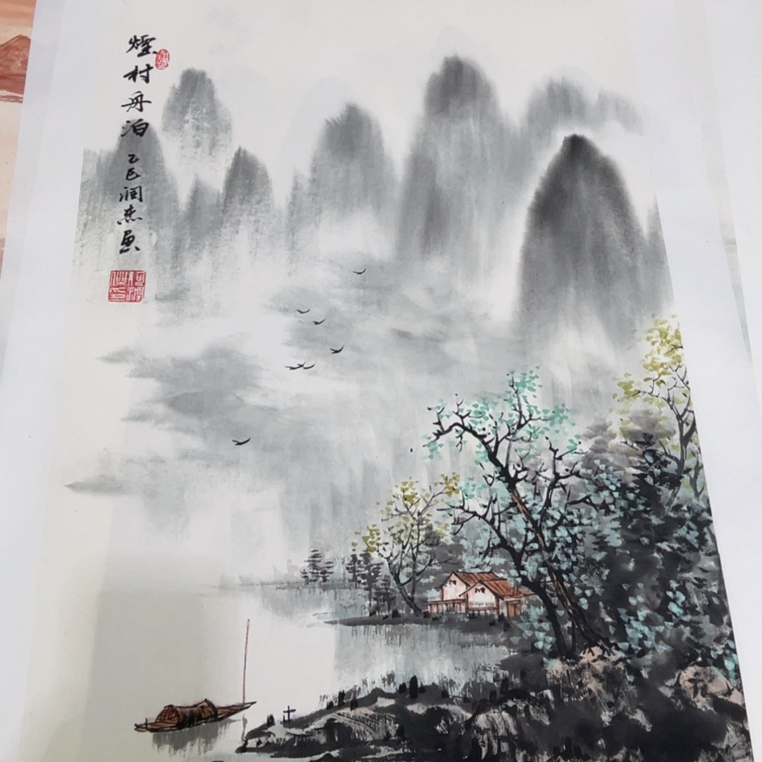 国画何润杰老师作品欣赏