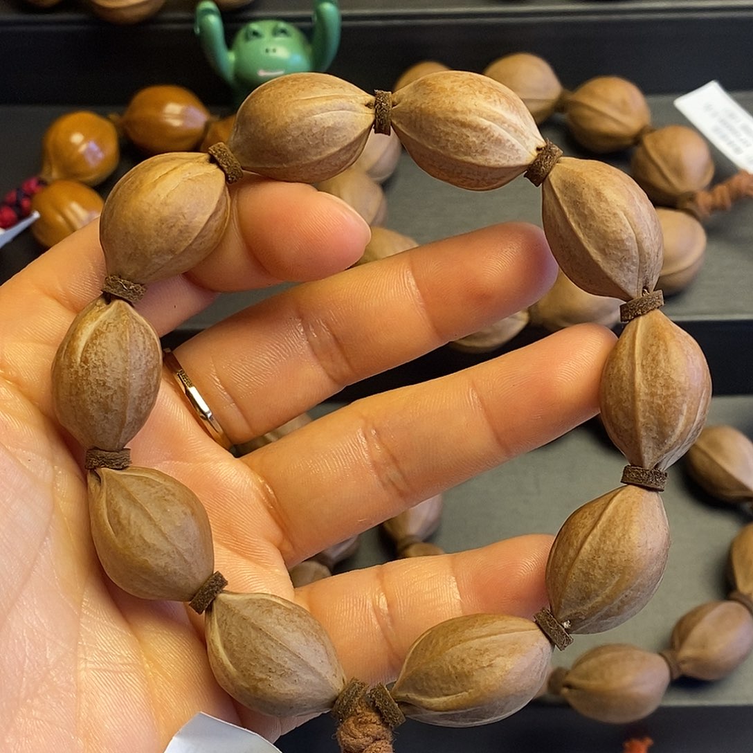 橄榄核手串/手链梅林铁核17/25左右