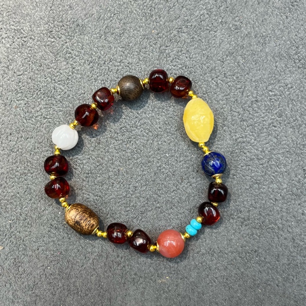 血珀手串7mm-0371