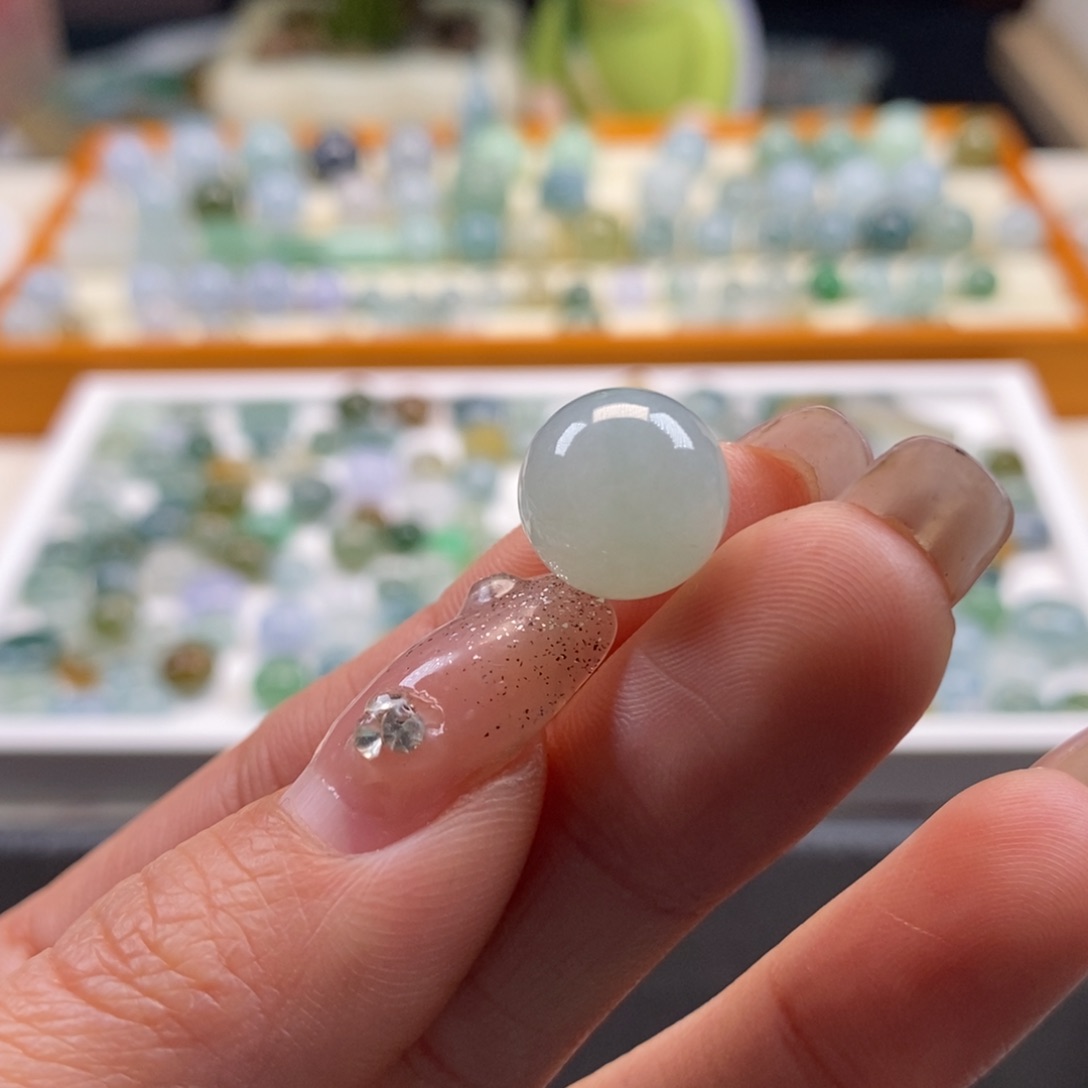 翡翠散珠天然翡翠11.7