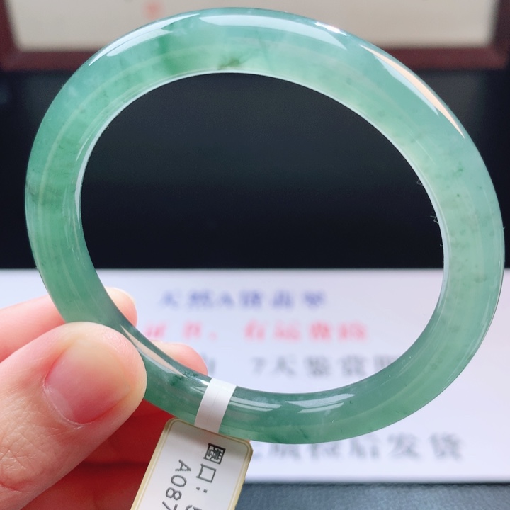 翡翠未镶嵌手镯翡翠手镯34
