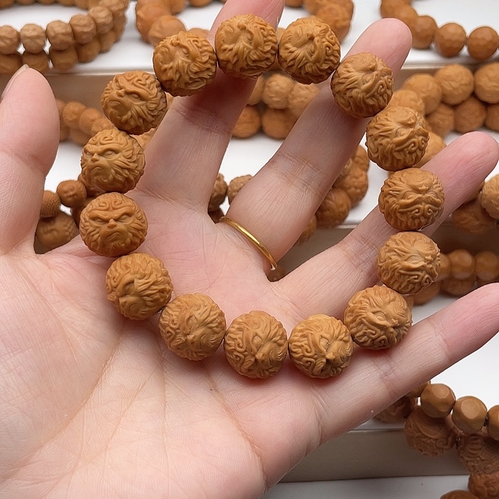 猴头核桃手串体验款歪嘴大圣