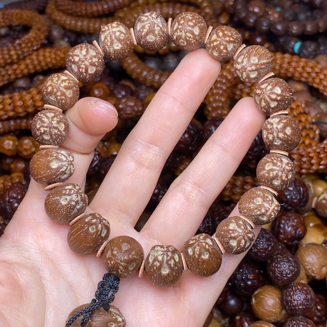 紫金鼠手串四眼原皮手持12尺寸