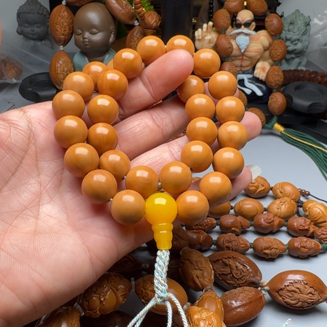 手串/手链橄榄核猴头1.4