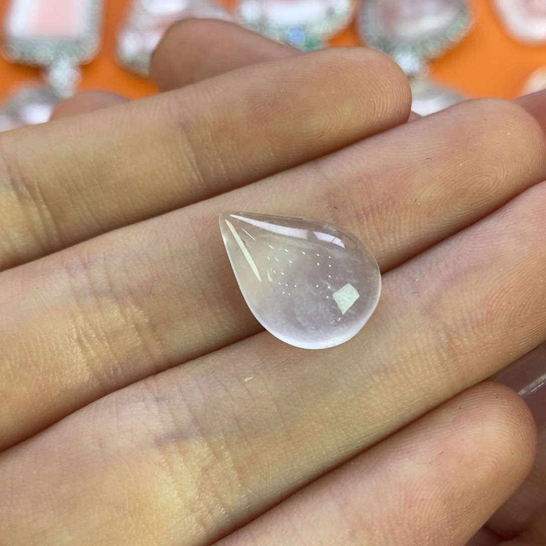 石英质玉未镶嵌吊坠(不含链)