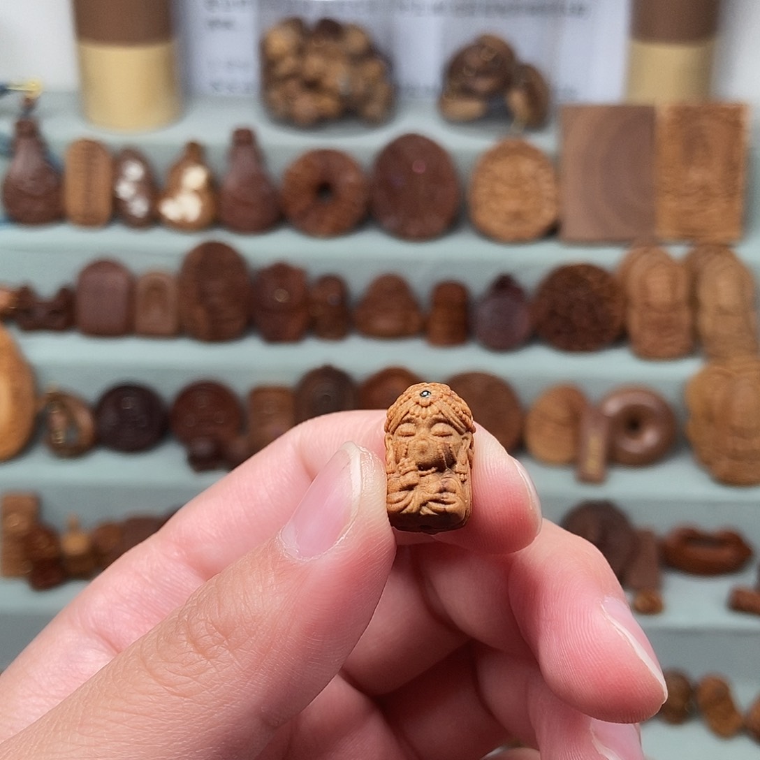 檀香木无事牌微瑕福利