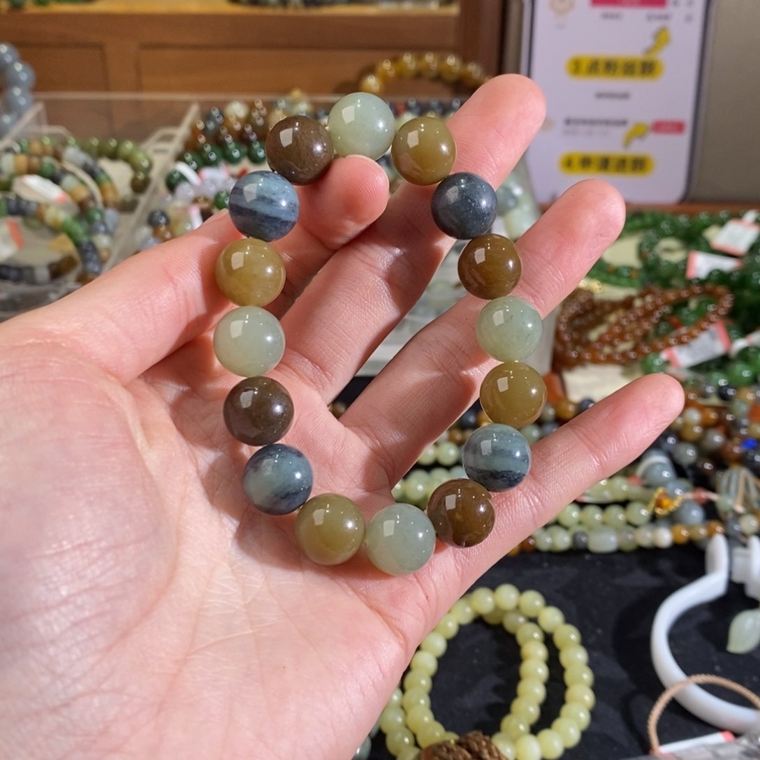 和田玉手链未镶嵌