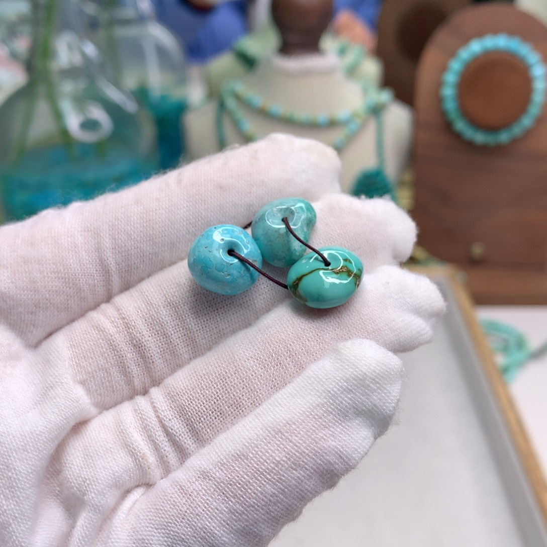 绿松石未镶嵌配饰