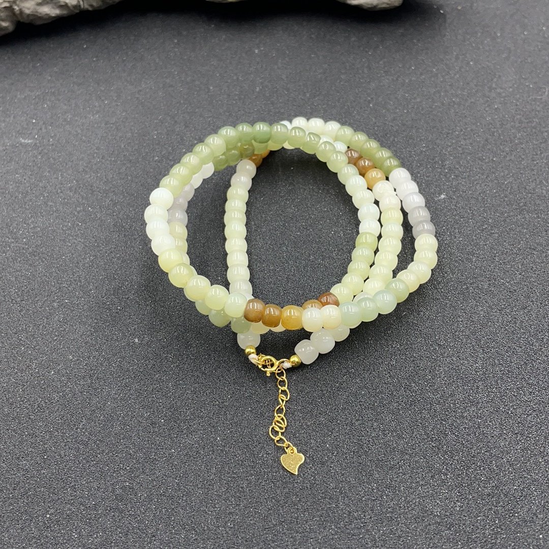 BY0203FCB标019 和田玉项链