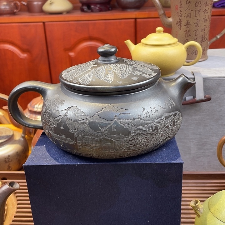 茶壶紫砂正品一把