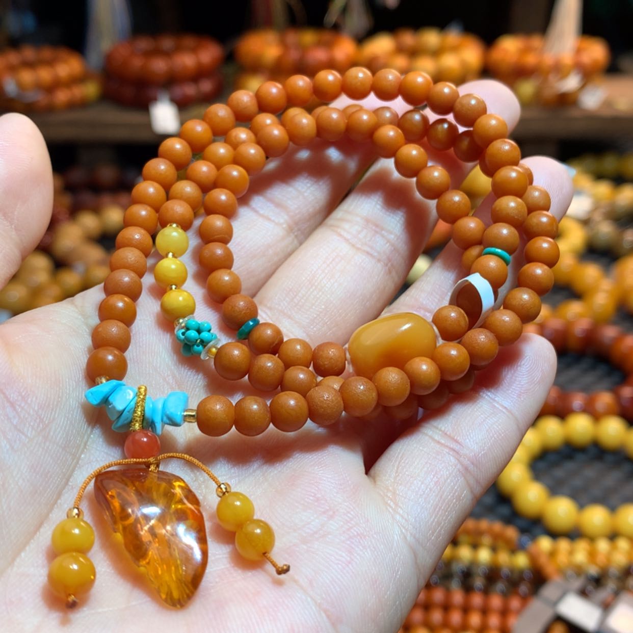 【闪购商品】手链蜜蜡未镶嵌蜜蜡手链