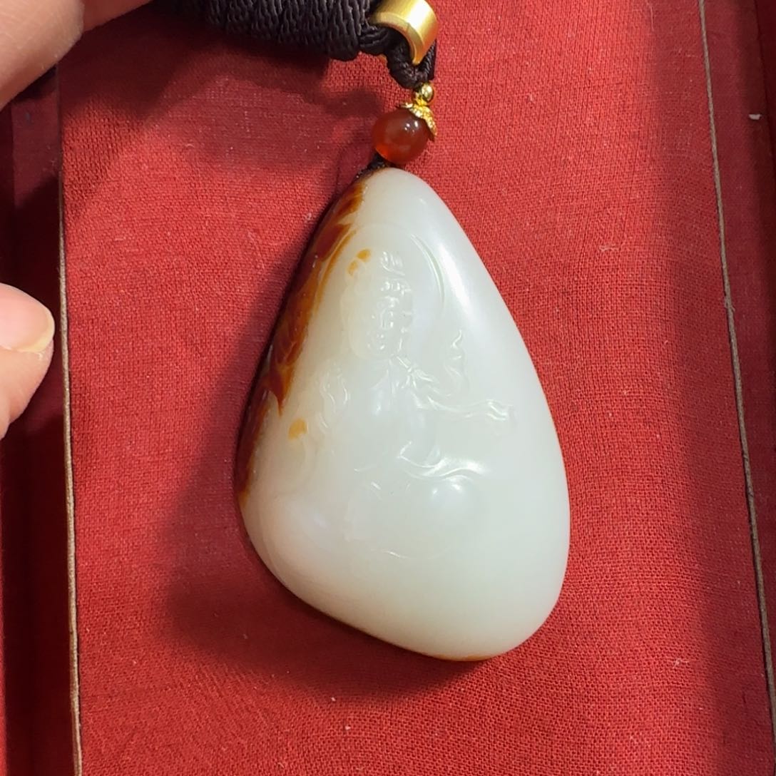 和田玉挂件未镶嵌