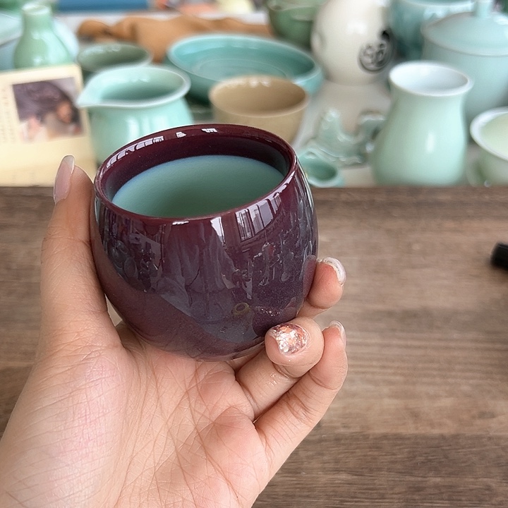 小米茶器龙泉青瓷
