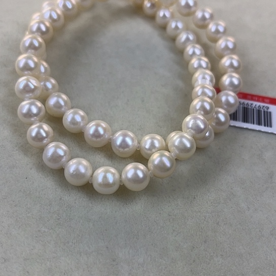 淡水珍珠颈饰银S925镶嵌