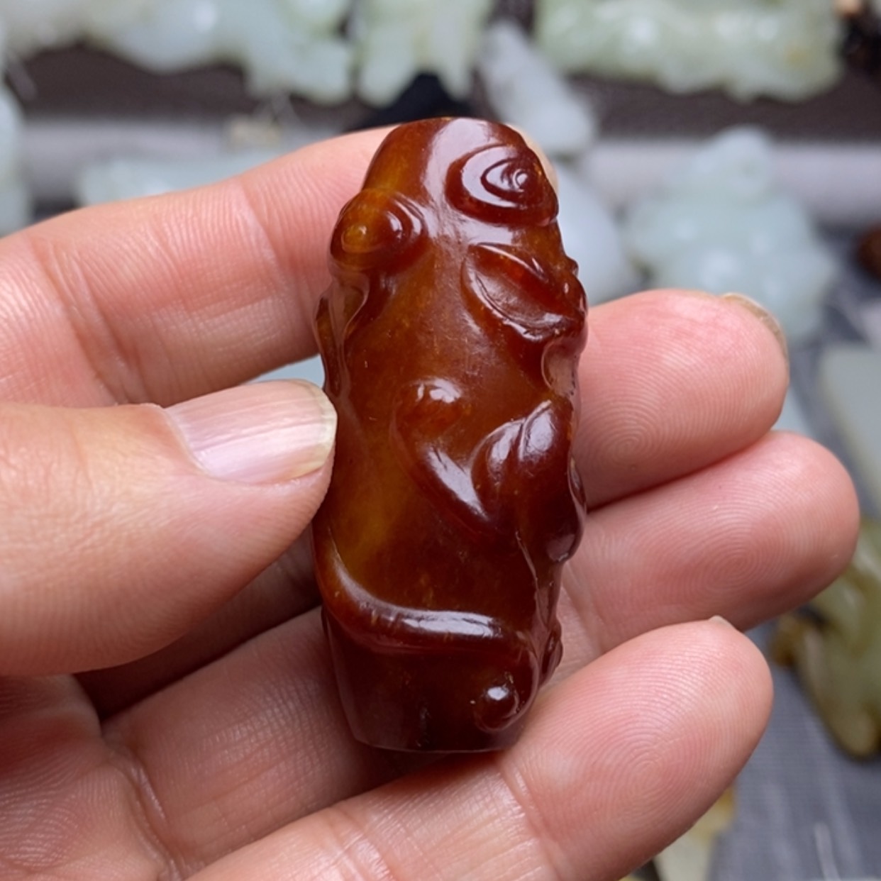 【闪购商品】和田玉（糖玉）颈饰未镶嵌