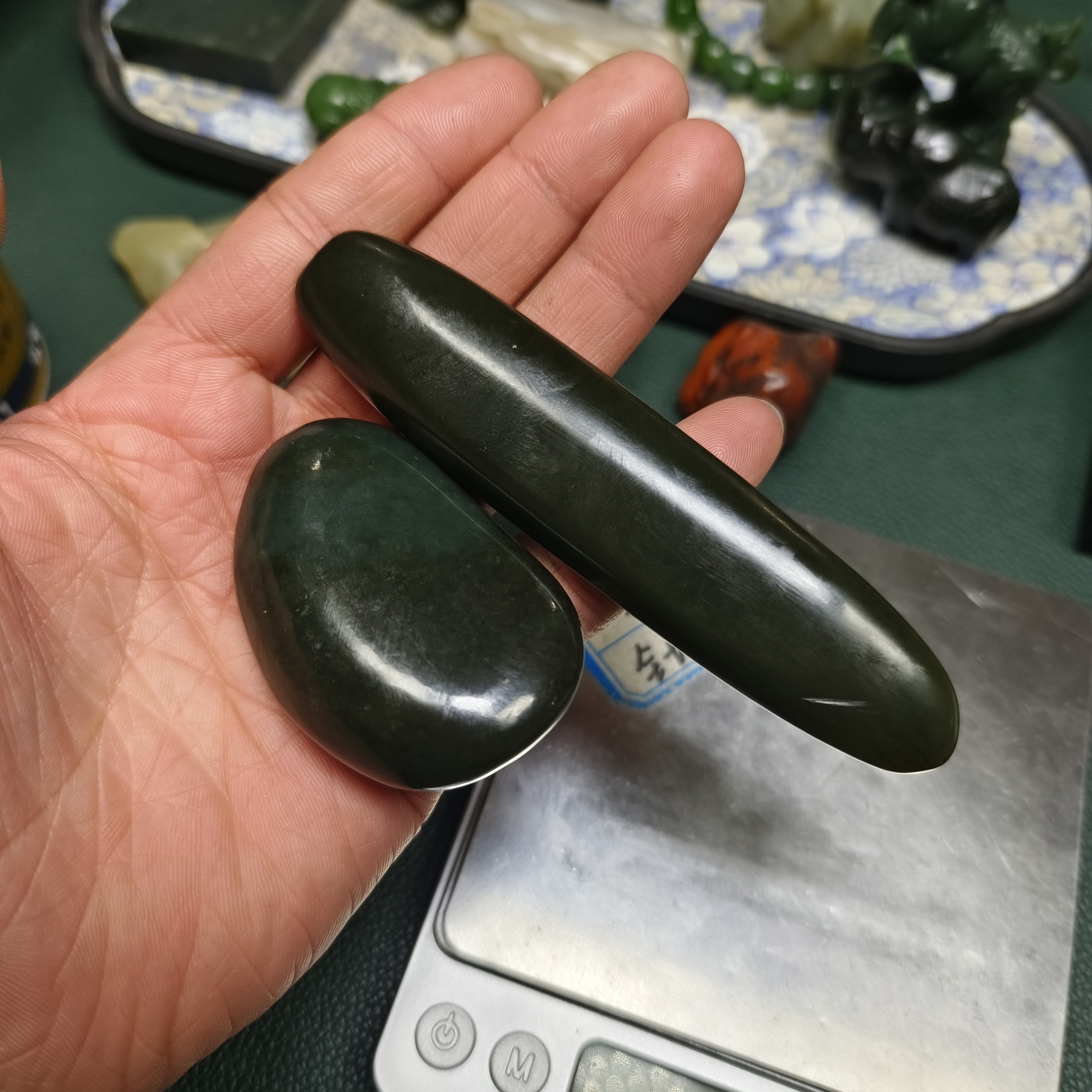 和田玉随形把件 挂件多样性直播商品