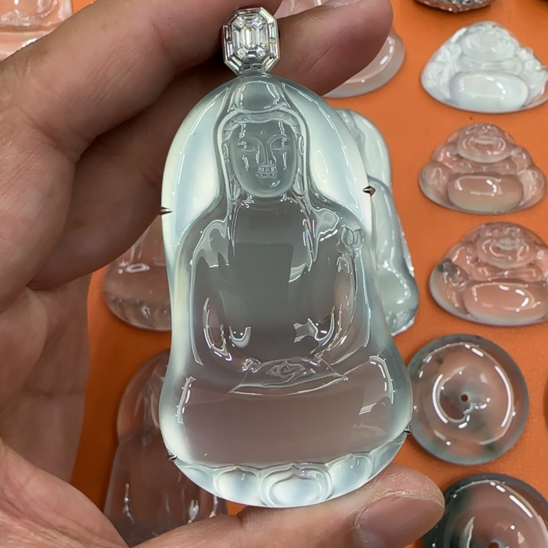 定制翡翠未镶嵌天然