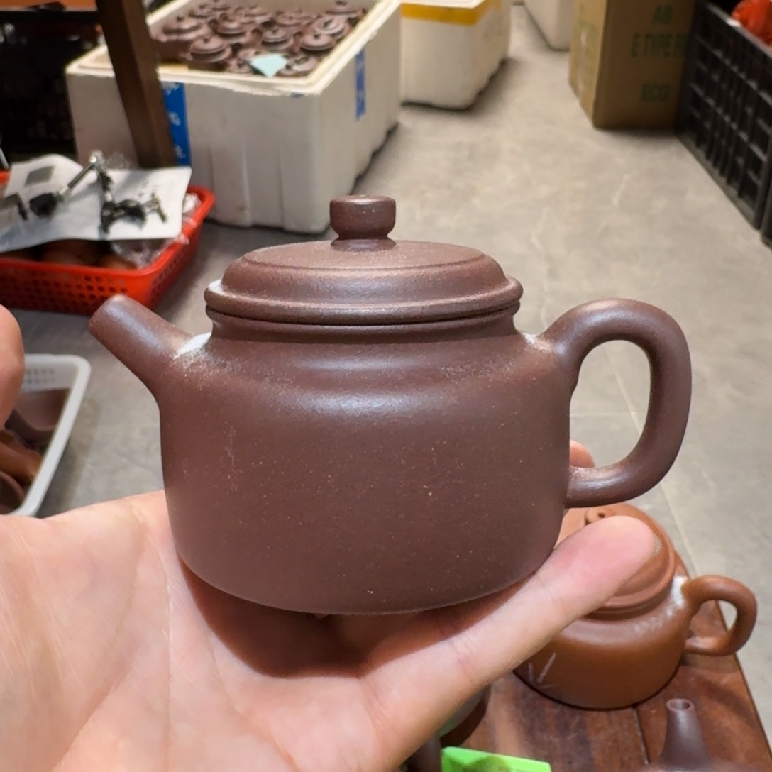 茶壶紫砂原矿原石的制作方法