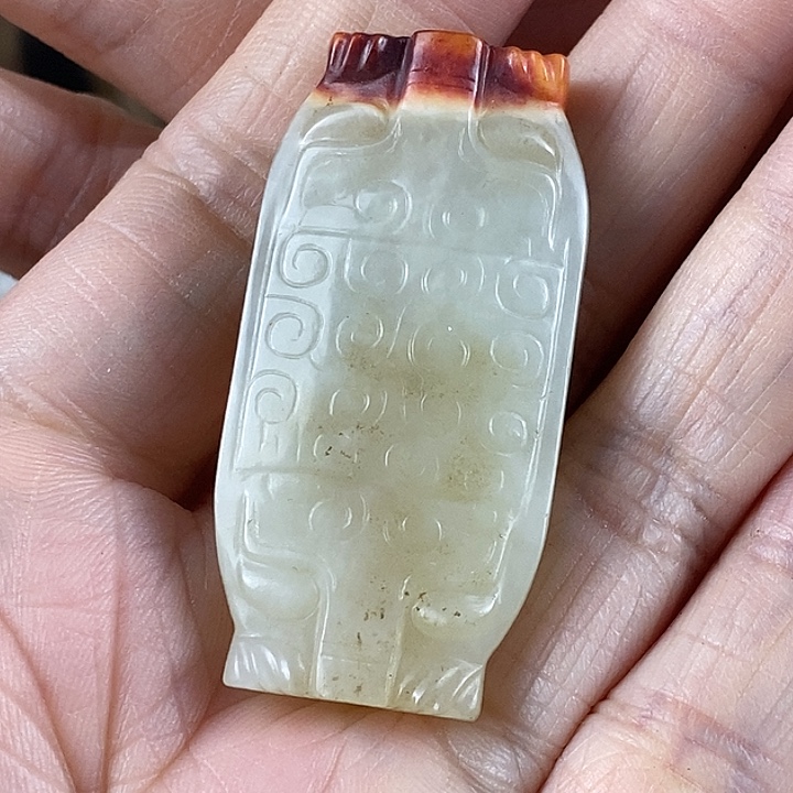 瓒***歌和田玉（糖玉）未镶嵌挂件