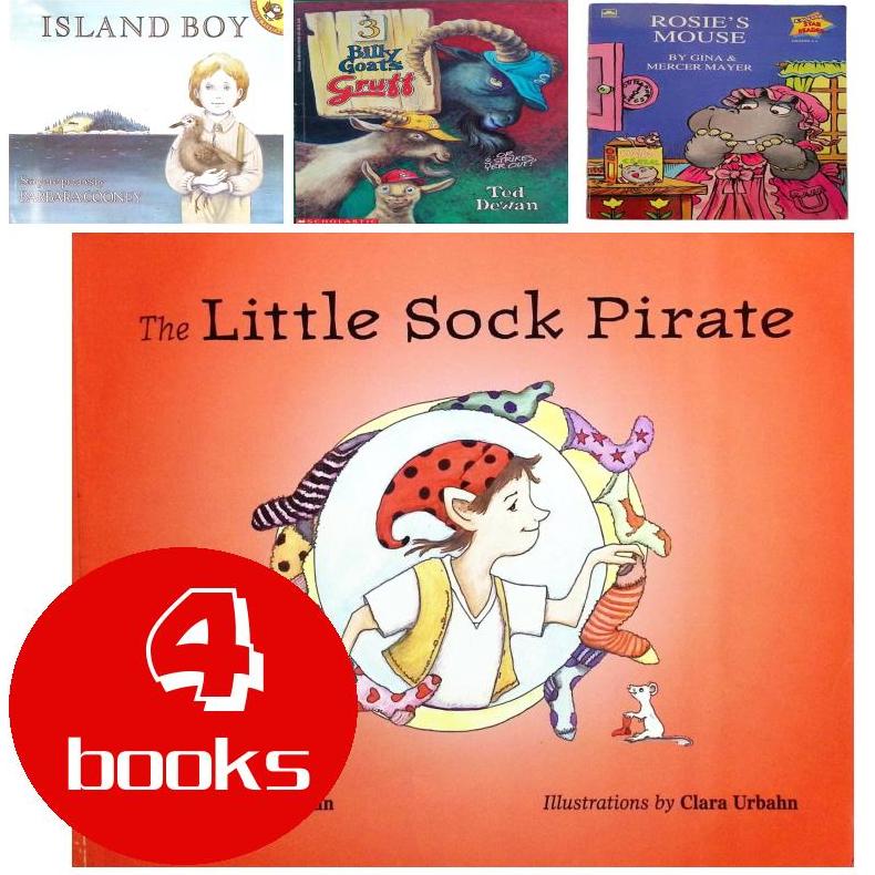 英文原版绘本4本93251024083