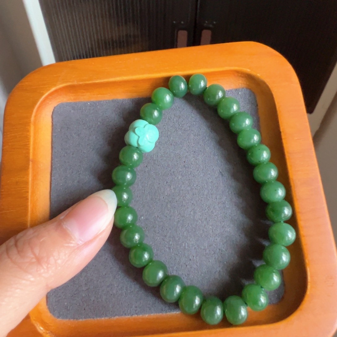 和田玉手链未镶嵌